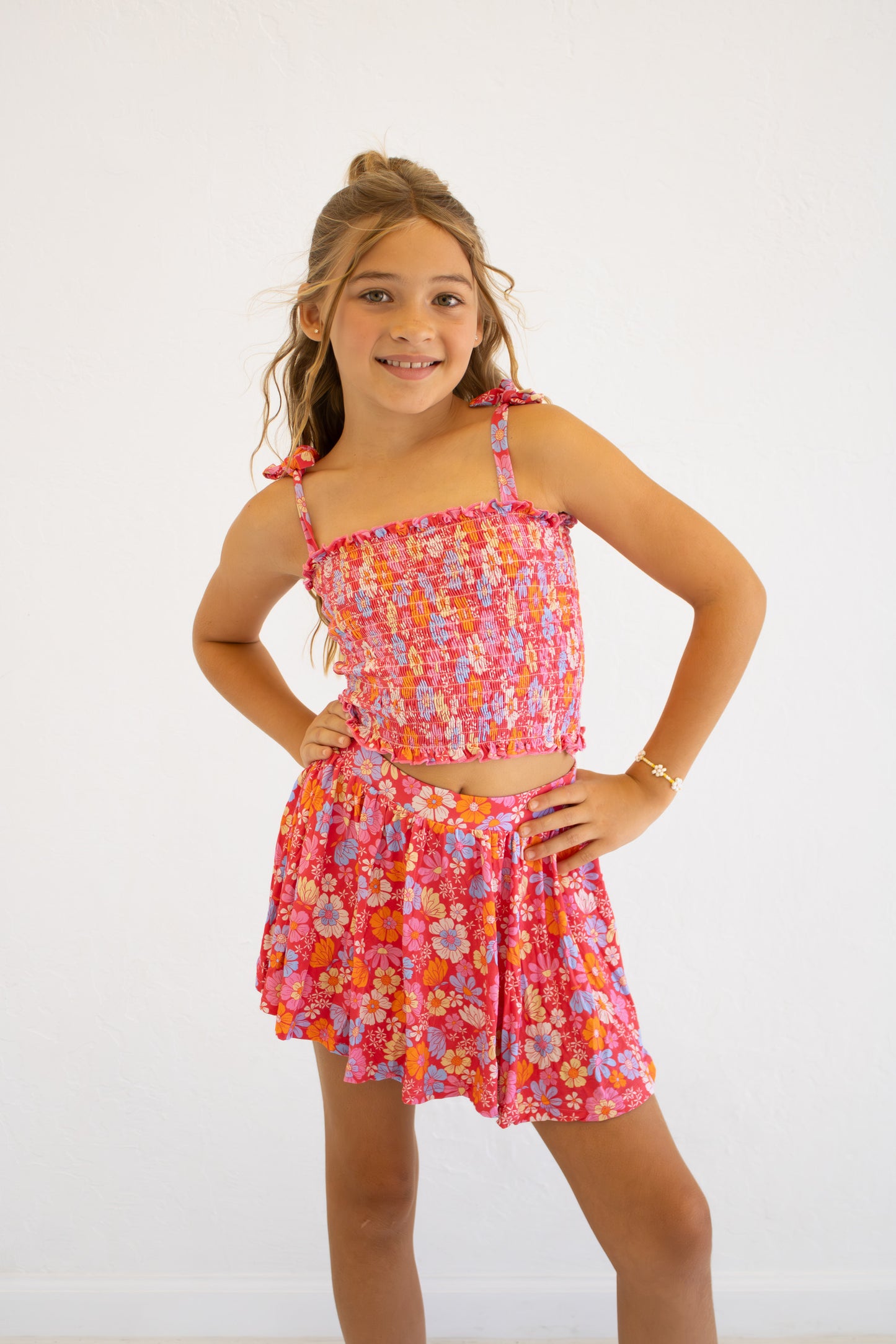 Bamboo Skirt Set- Wildflower