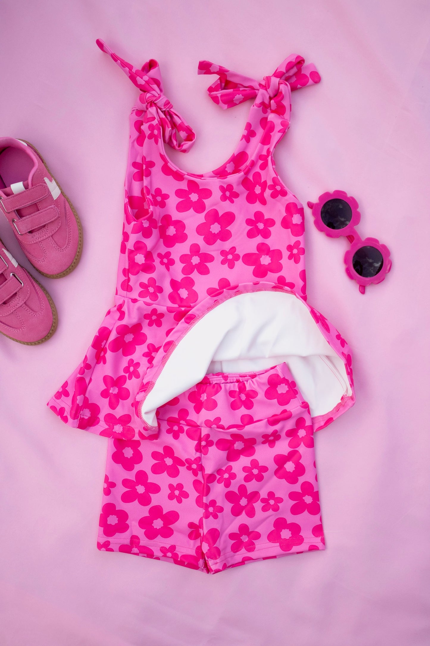 Babydoll Tee & shorts- Pretty in Pink