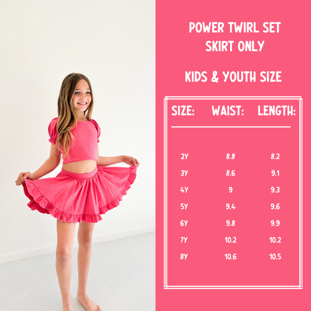 Power Twirl Skirt Set