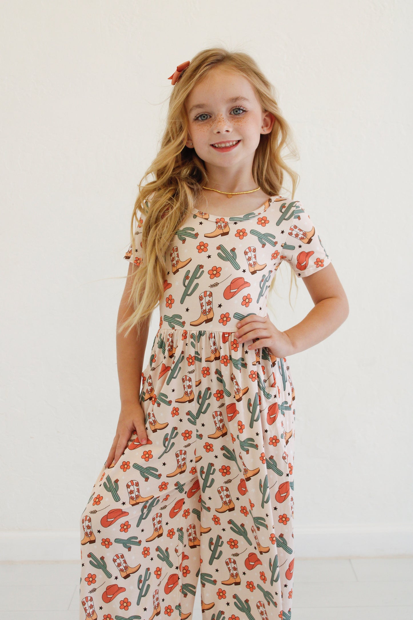 Falling for Luxe- Cowgirl Charm Romper