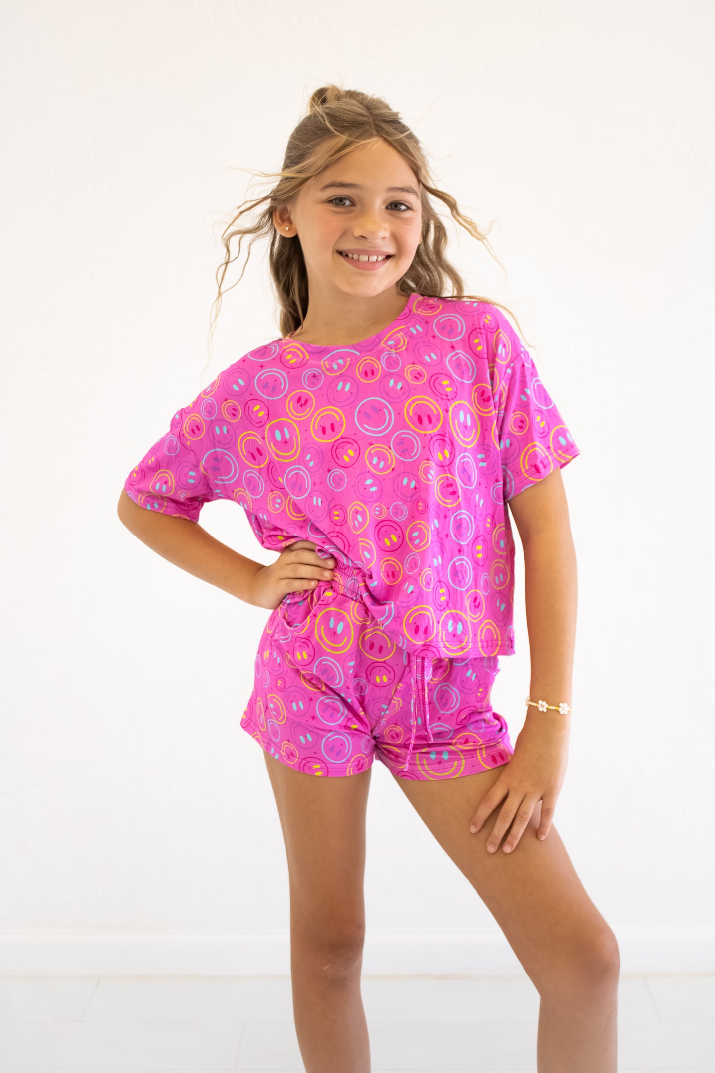 Daywear Sets-Neon Smiley