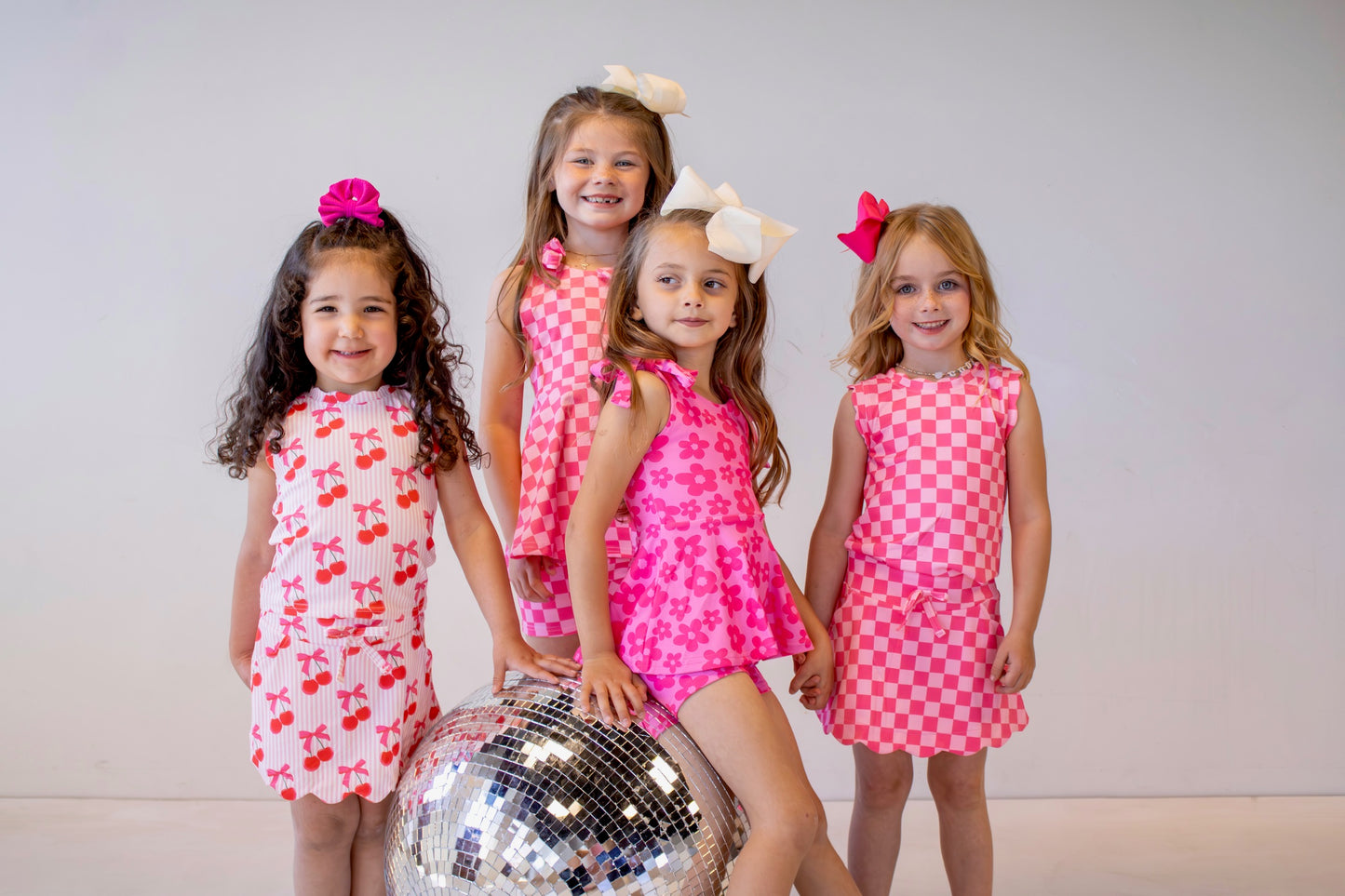 Babydoll Tee & Shorts Set- Pop of Pink