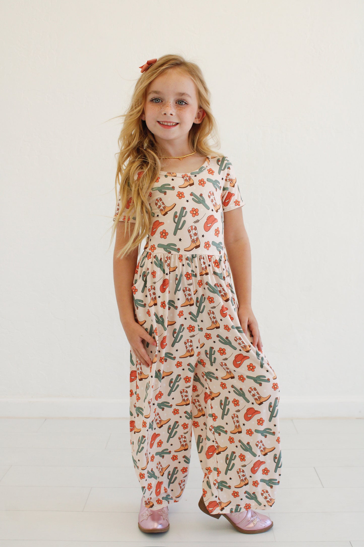Falling for Luxe- Cowgirl Charm Romper