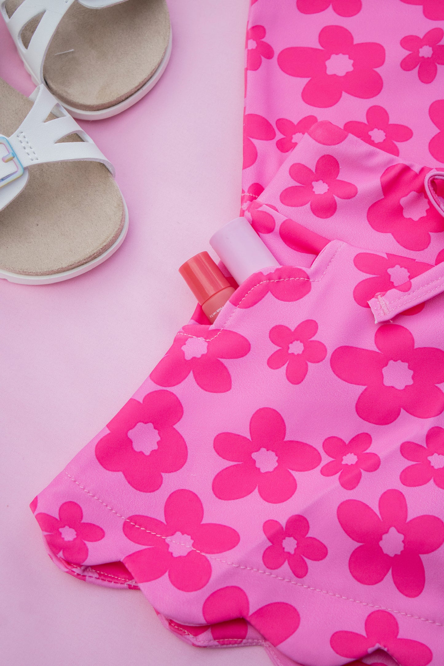 Scalloped Skirt Set- Pretty in Pink