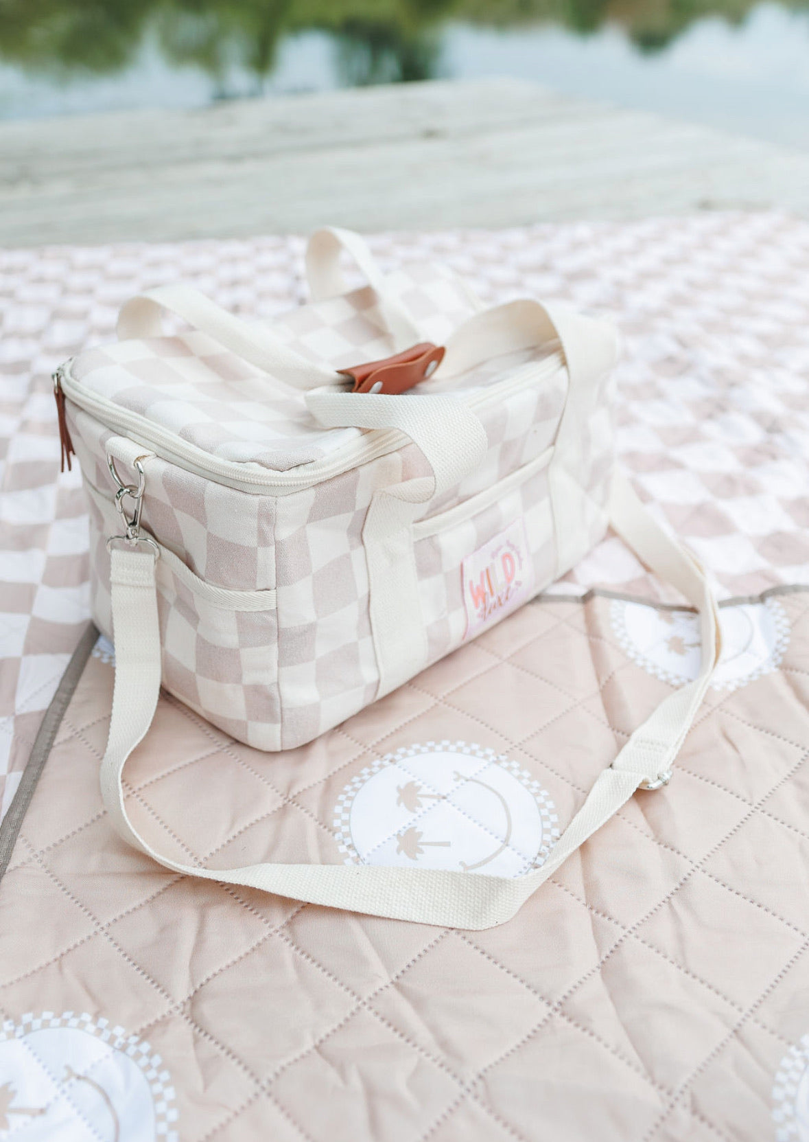 Soft Insulated Cooler Bag in Tan