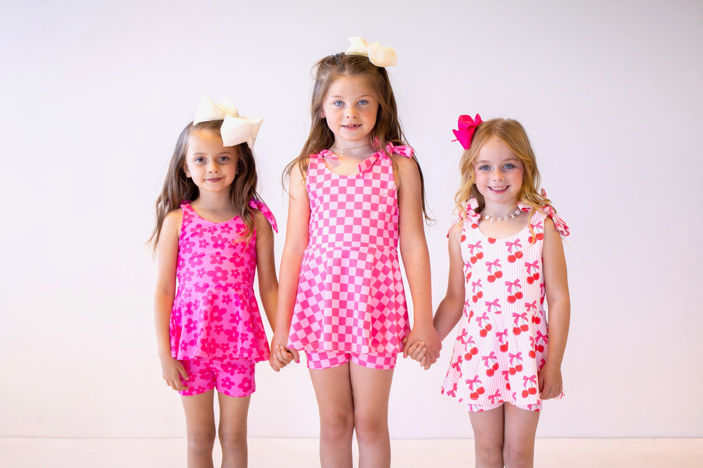 Babydoll Tee & Shorts Set- Cherry Pop