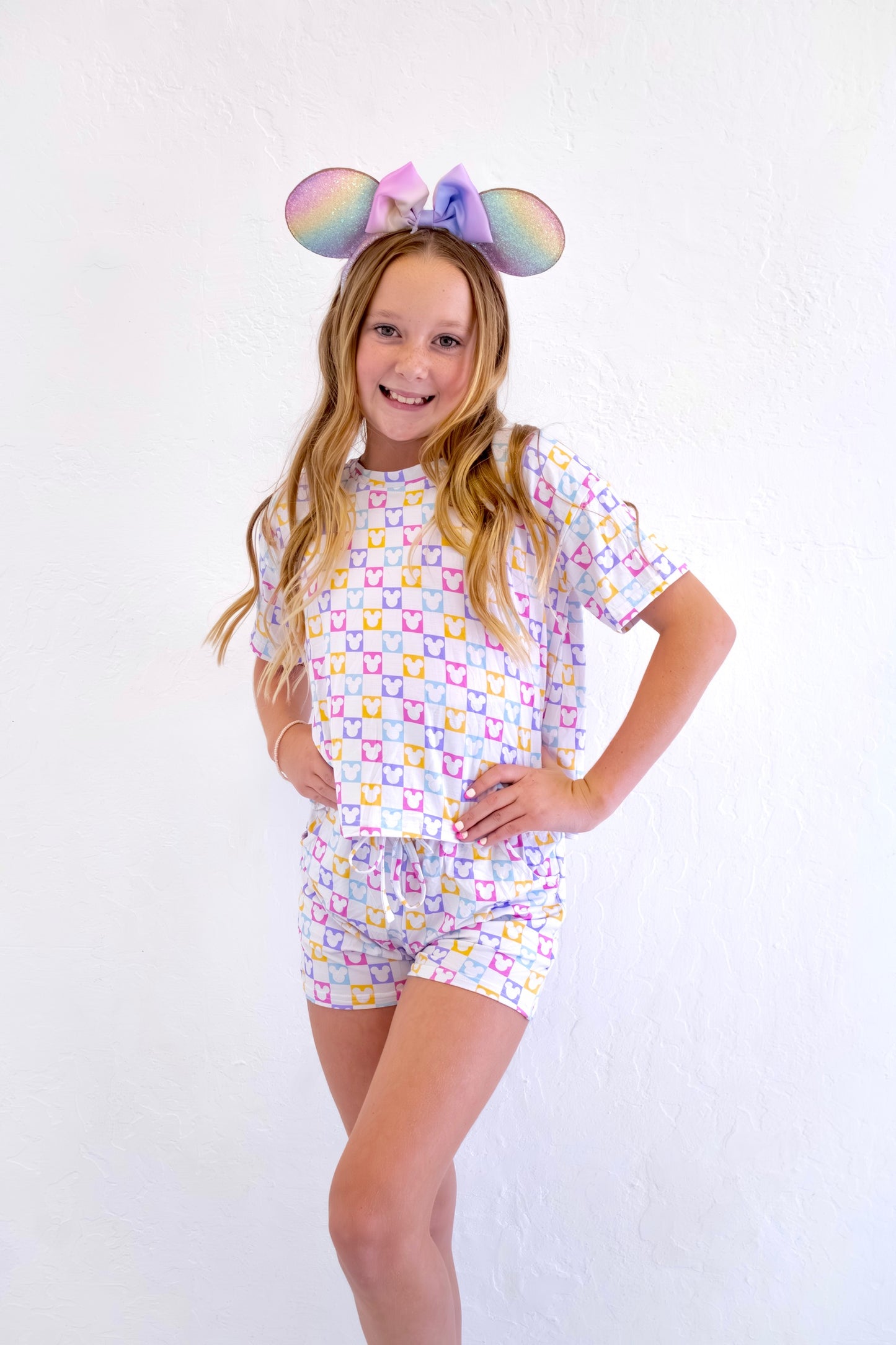 Daywear Sets-Checkered Board Mouse