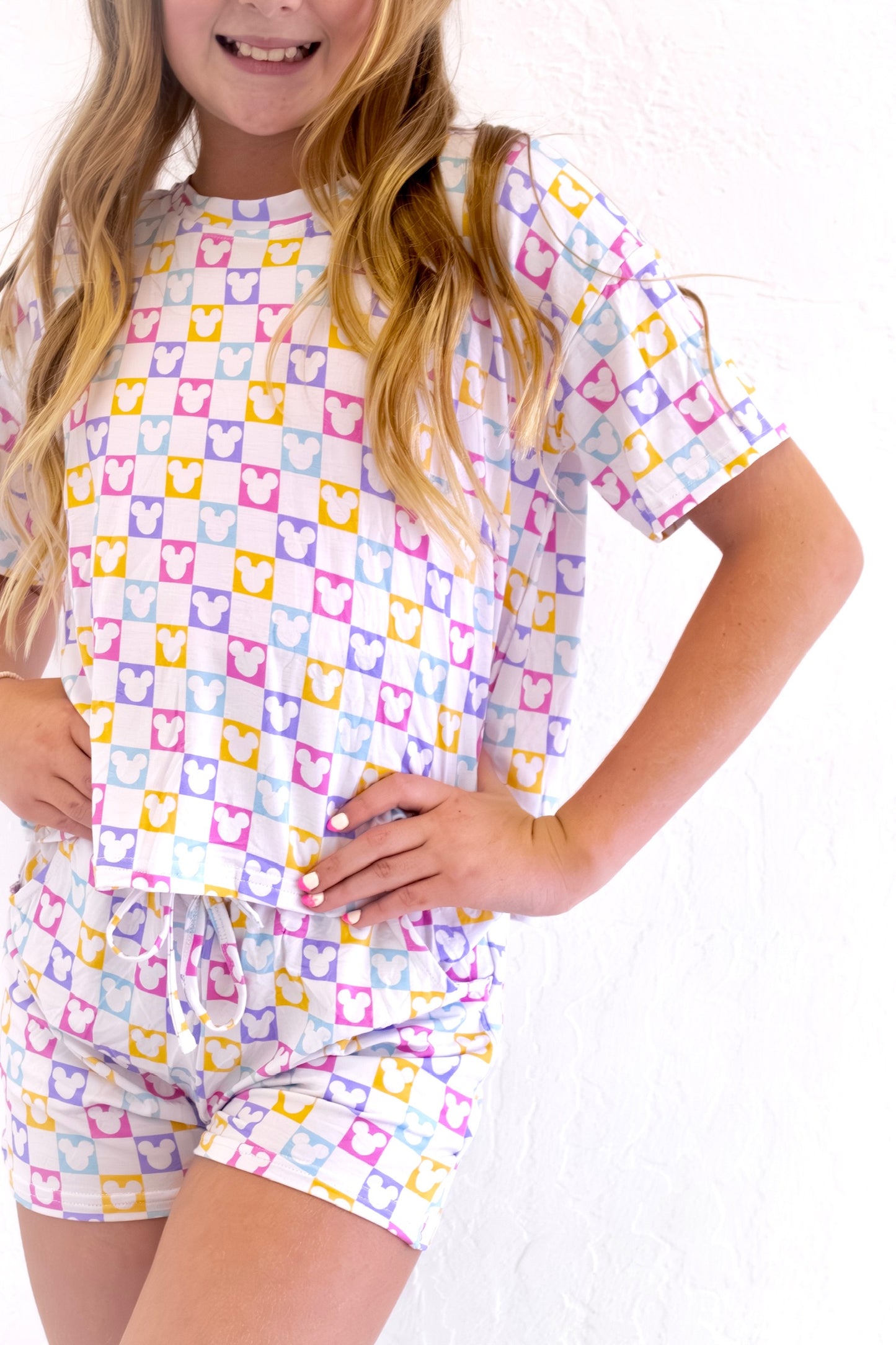 Daywear Sets-Checkered Board Mouse