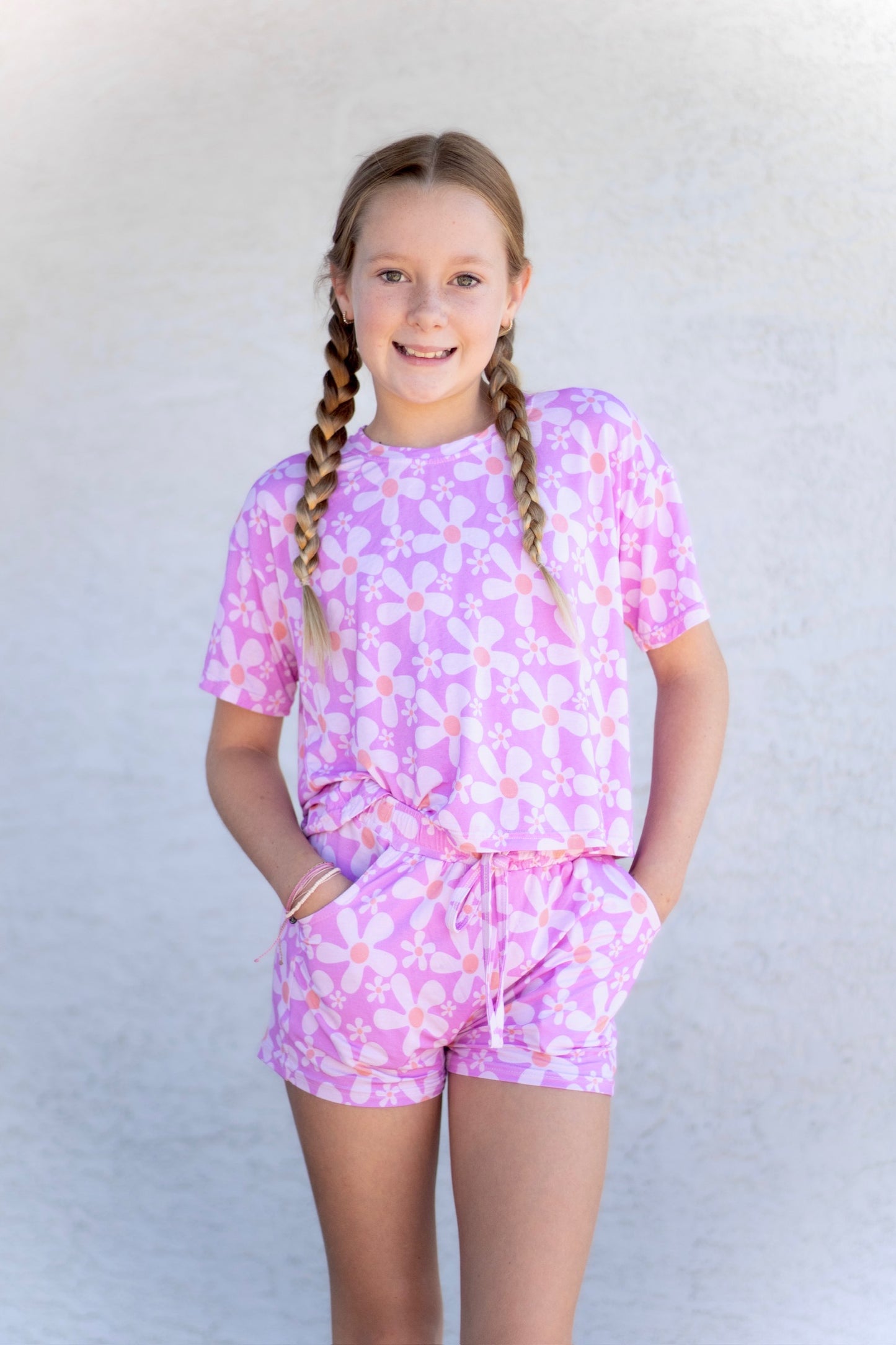 Daywear Sets-Peachy Petals