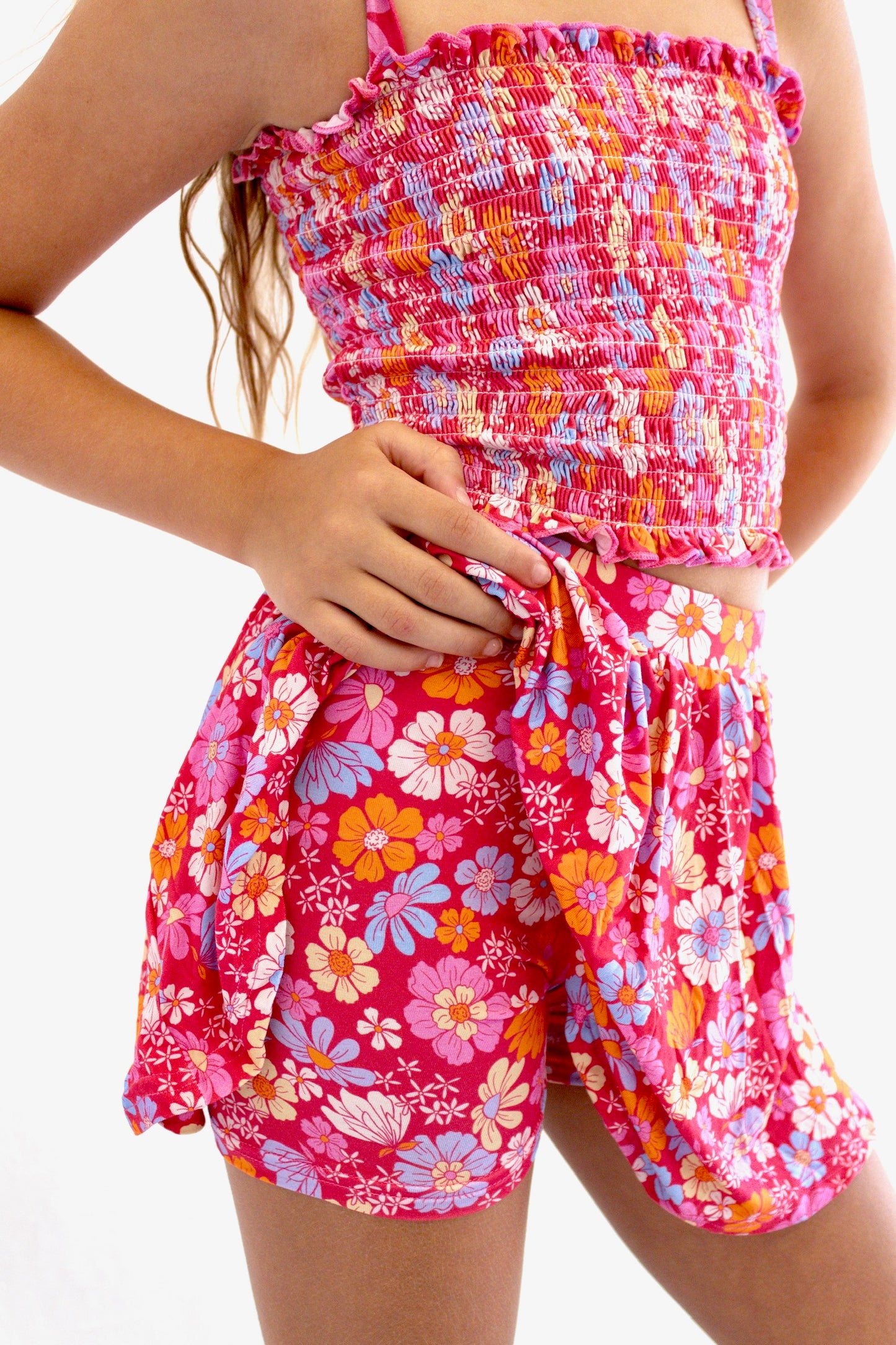 Bamboo Skirt Set- Wildflower