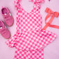Babydoll Tee & Shorts Set- Pop of Pink