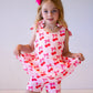 Babydoll Tee & Shorts Set- Cherry Pop