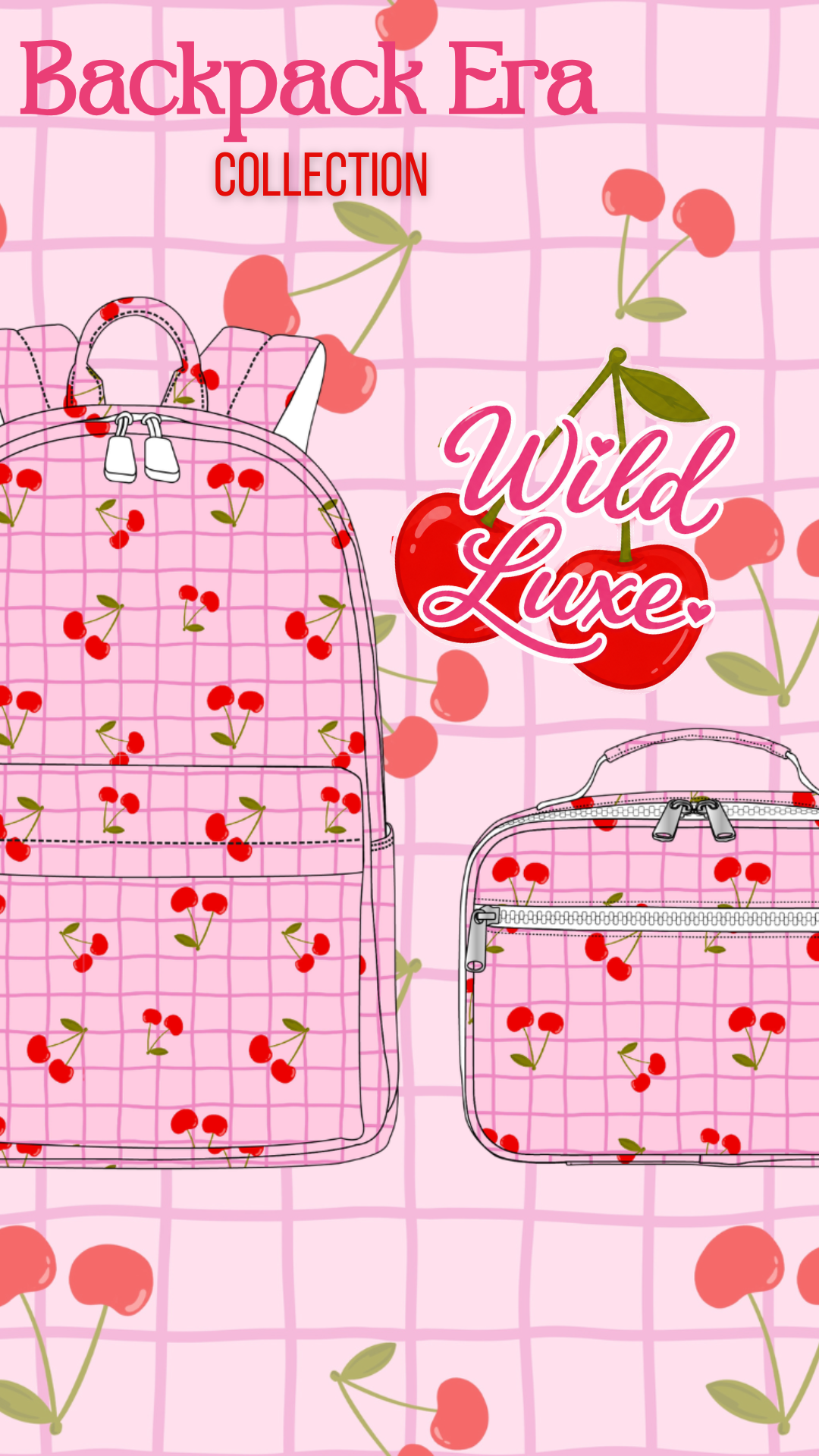 Backpack Era- Cherry Crush