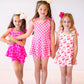 Babydoll Tee & Shorts Set- Cherry Pop