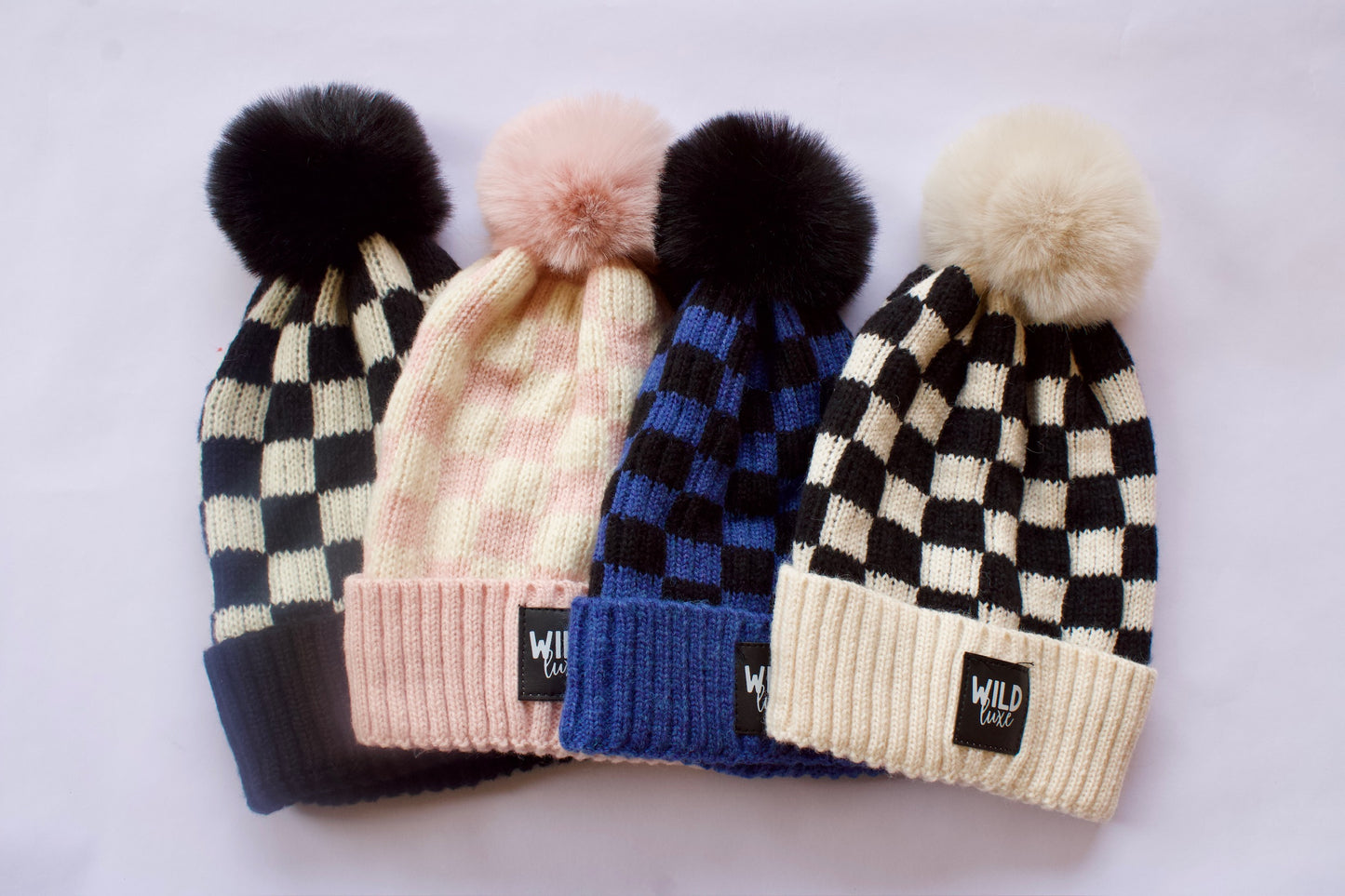 Checkered Beanies