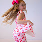Babydoll Tee & Shorts Set- Cherry Pop