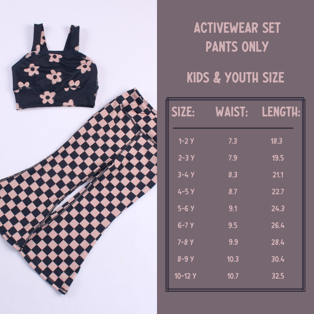 Activewear Floral Set