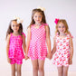 Babydoll Tee & Shorts Set- Cherry Pop