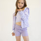 Pretty in motion- Violet Vibes 2-piece set