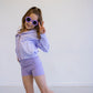 Pretty in motion- Violet Vibes 2-piece set