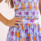 Bamboo Skirt Set - Purple Peony