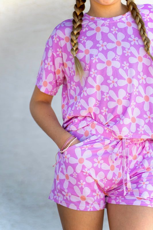 Daywear Sets-Peachy Petals